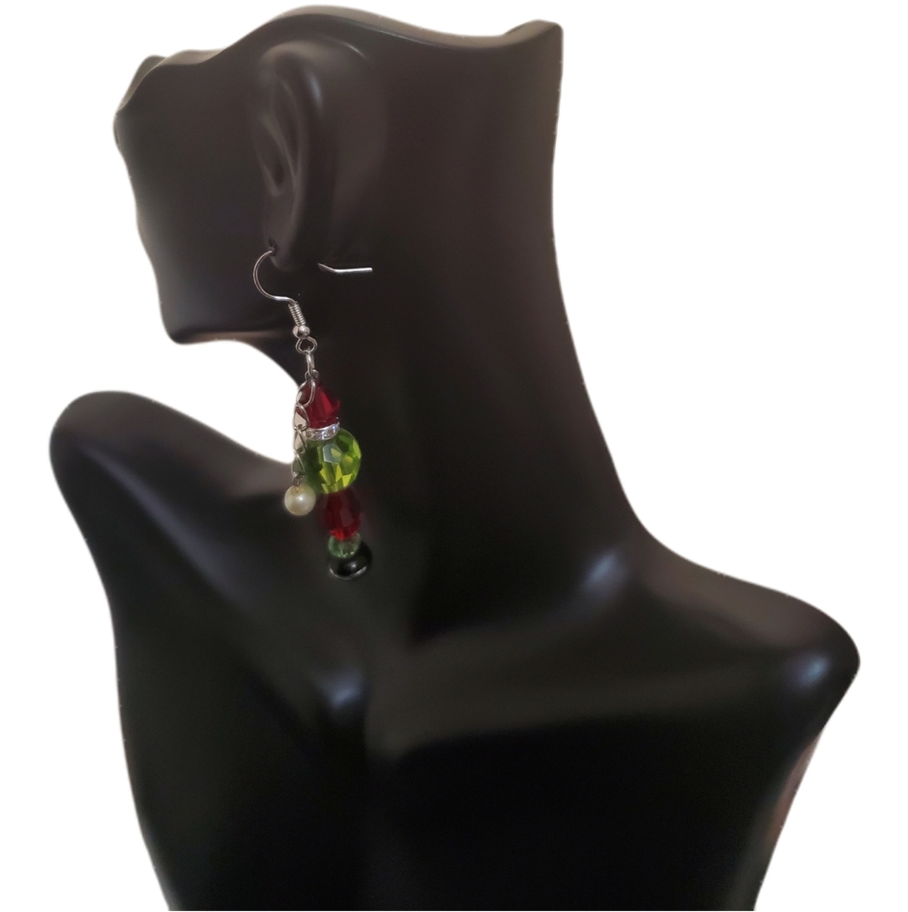 Grinch earrings